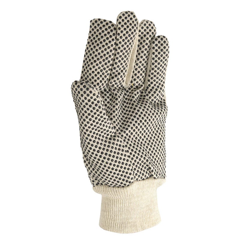 Wells Lamont Canvas Work Gloves, Economy Dotted, 6 Pair Pack (309K) - Image 2